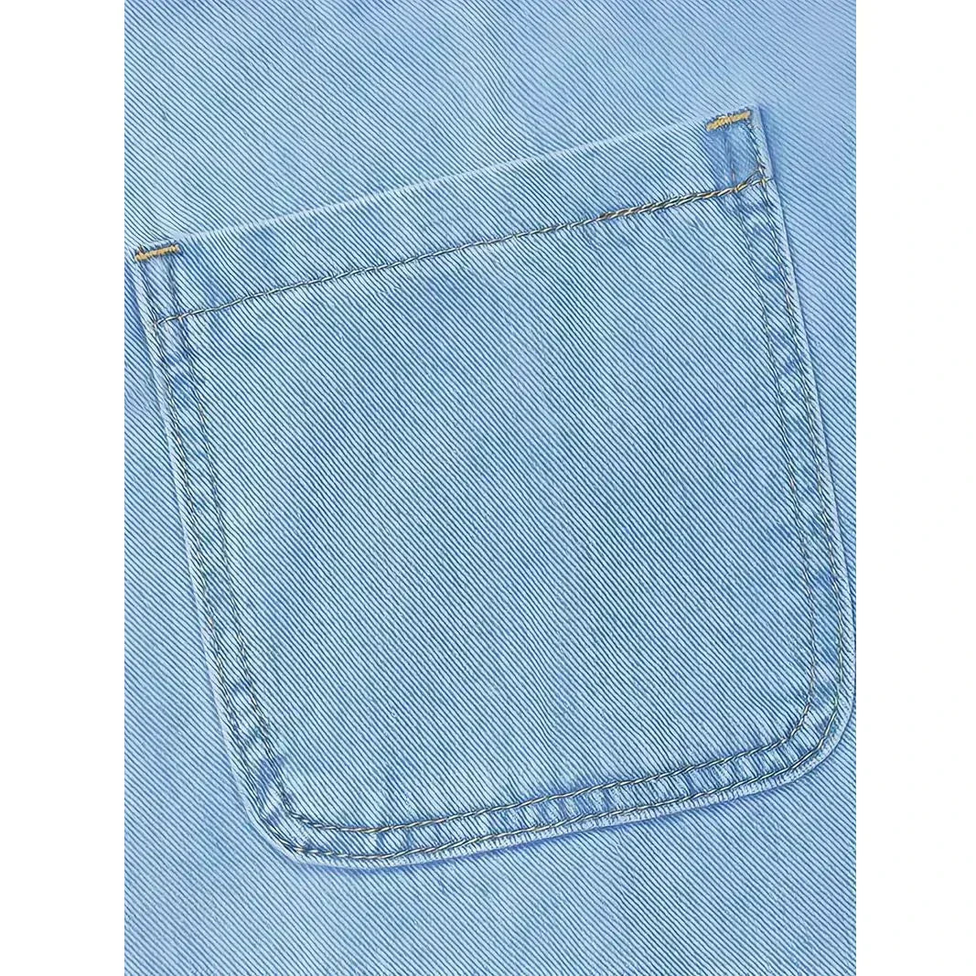 Emma Avslappnad Denimlook Klänning