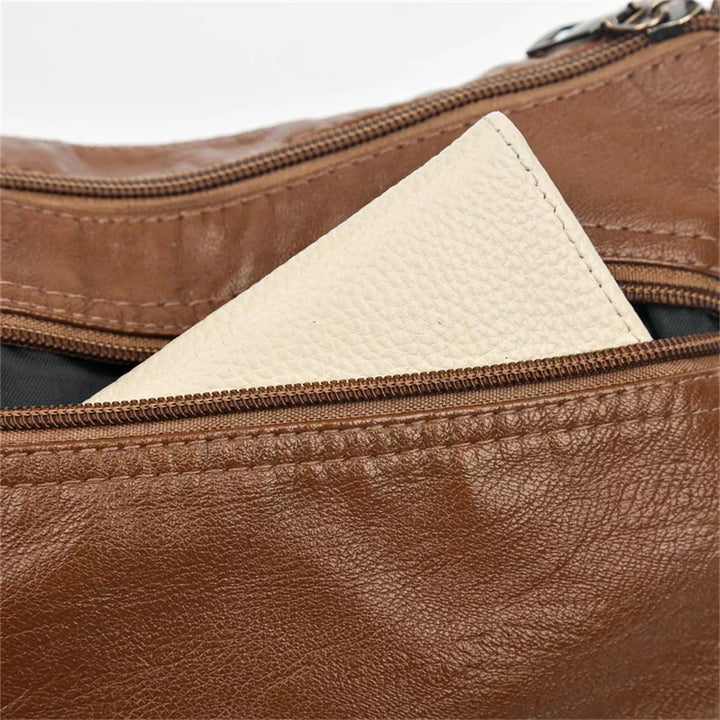 Lilith - Tidlös Multi-Lager Crossbody Väska