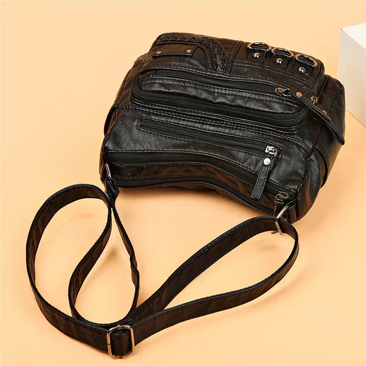 Lilith - Tidlös Multi-Lager Crossbody Väska