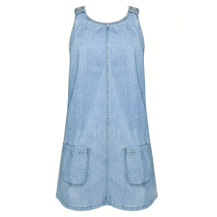 Emma Avslappnad Denimlook Klänning