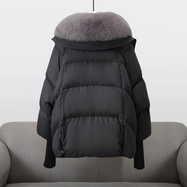 Laluna® Winter Donsjas med lyxig bontkrage