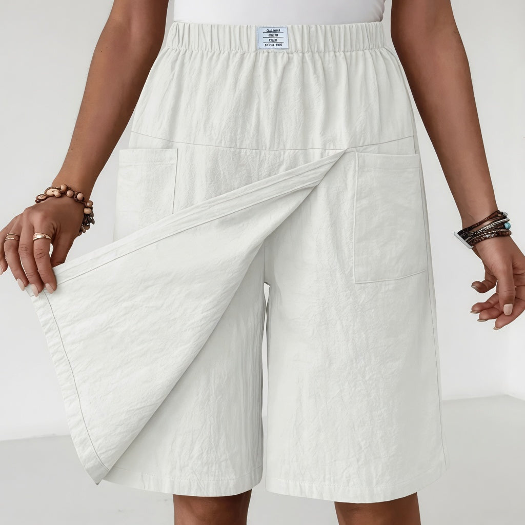 Libertine™ | Elastisk Midja Skort med Fickor