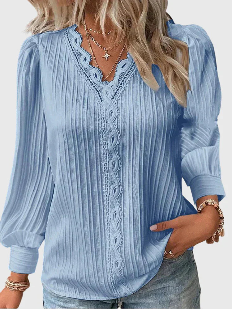 Andrea™ | Elegant Pulloverskjorta