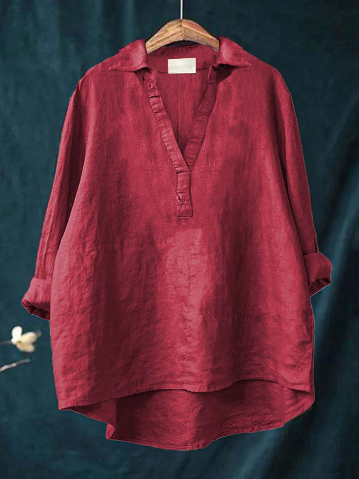 Andrea | Elegant Linne Sommarblus