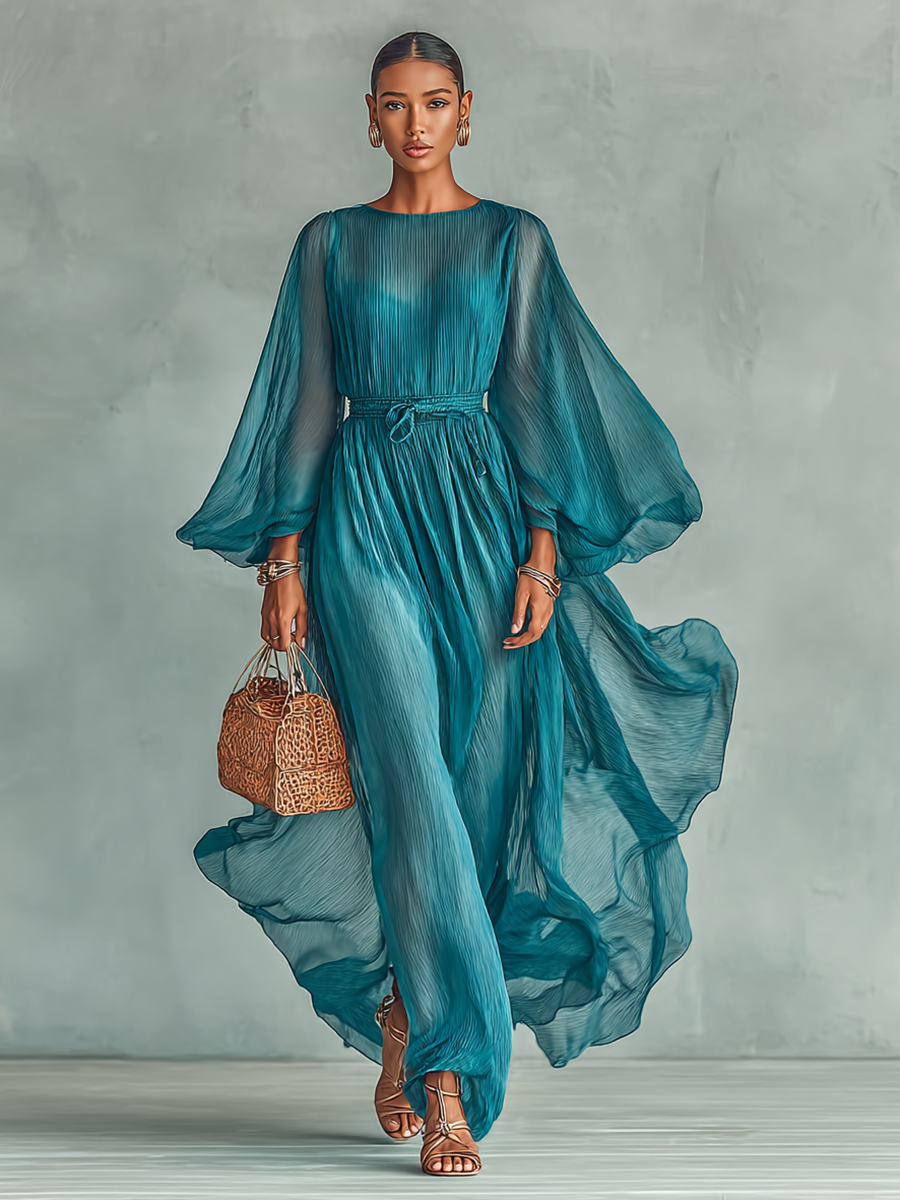 Greta | Elegant Maxi Klänning