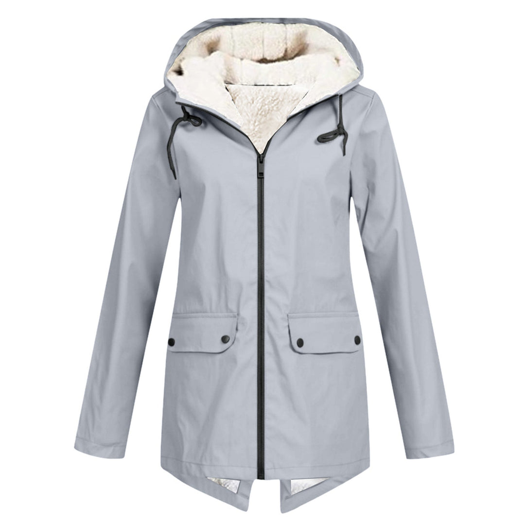 Laluna® jas med capuchon i elegant design, idealisk för alla väder