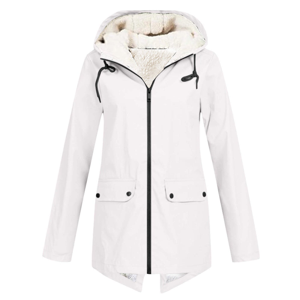 Laluna® jas med capuchon i elegant design, idealisk för alla väder