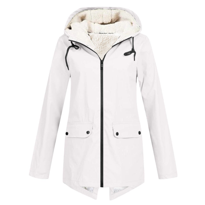Laluna® jas med capuchon i elegant design, idealisk för alla väder