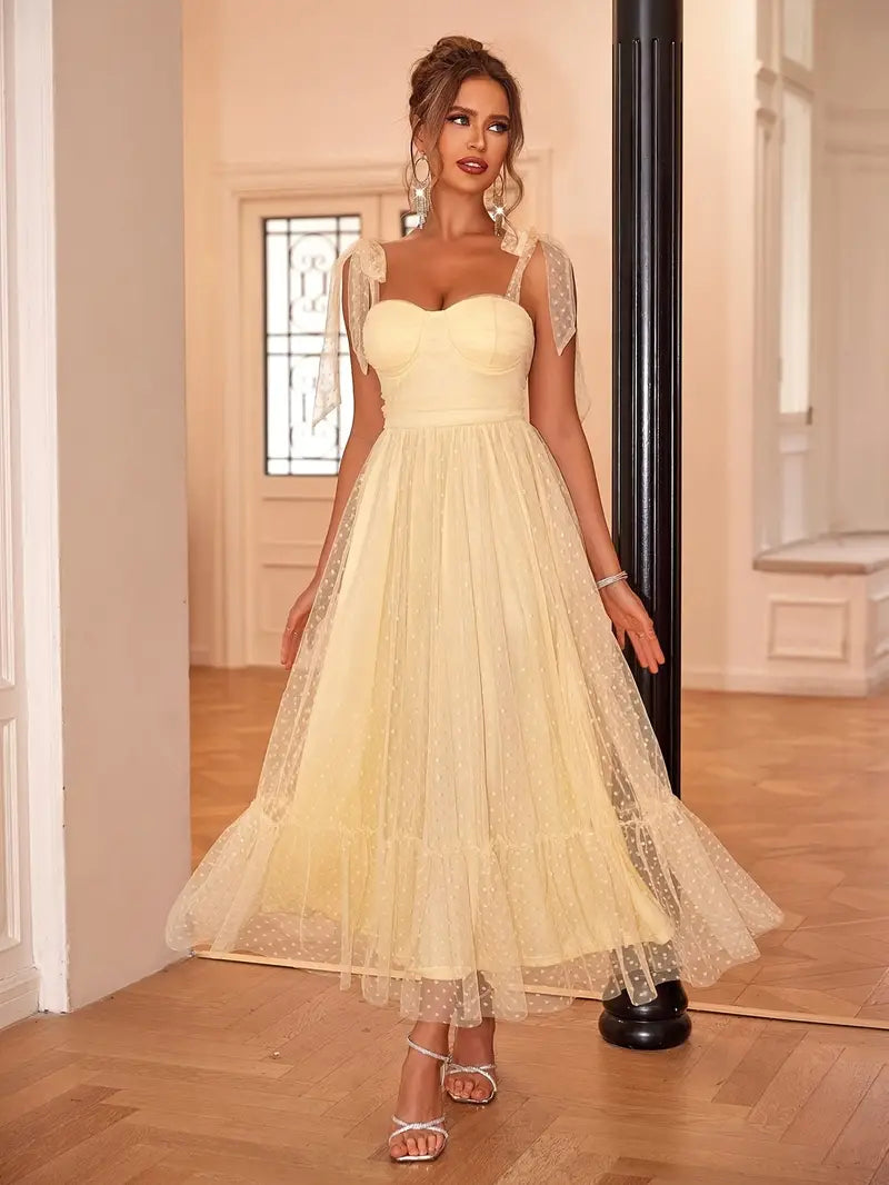 Carmen | Elegant Nät Aftonklänning