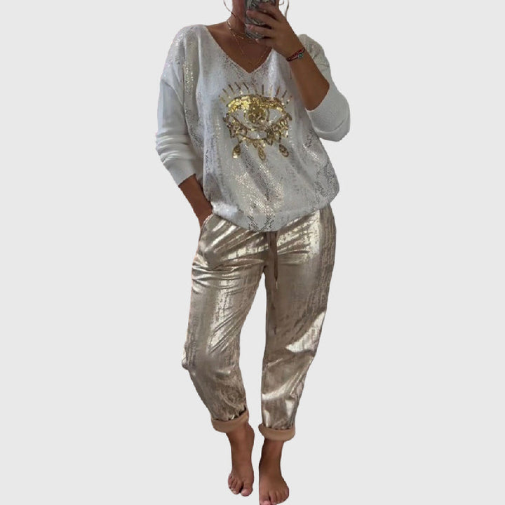 Arlise | Avslappnat elegant 2-delat set