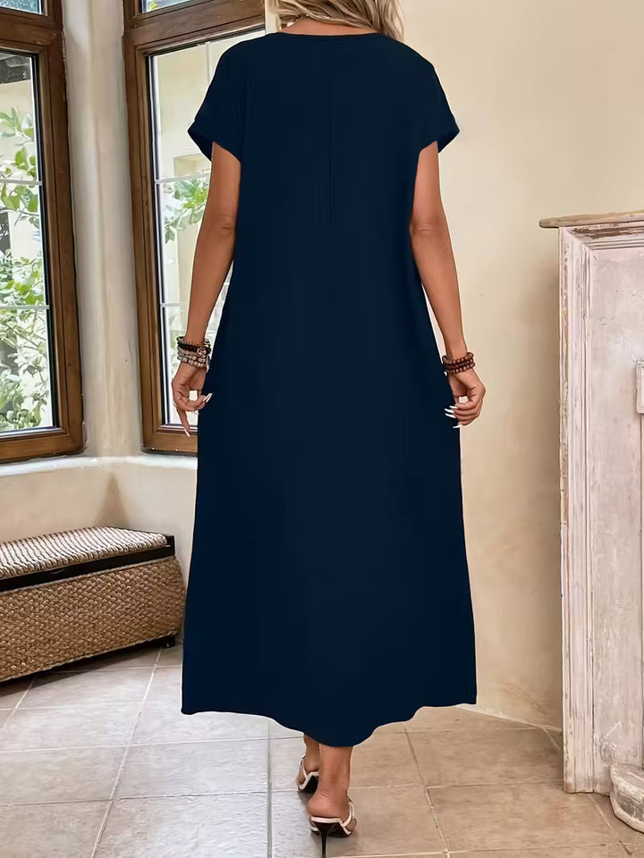 Margaux™ | Elegant Minimalistisk Lång Klänning
