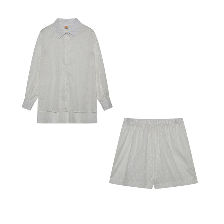 Elizabeth - Lätt skjorta och shorts-set