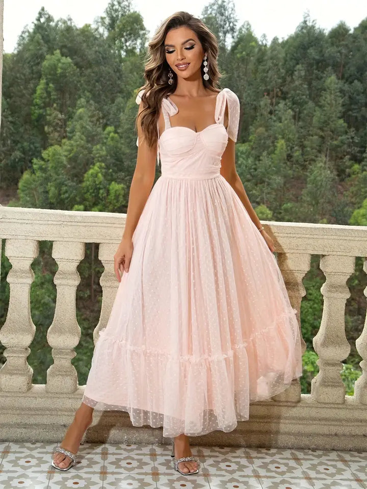Carmen | Elegant Nät Aftonklänning