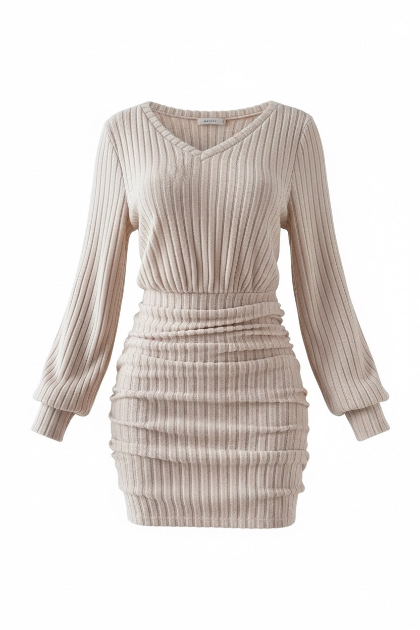 Klänning i Bruna