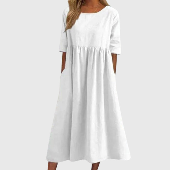 Haisley™ | Elegant Kortärmad Klänning