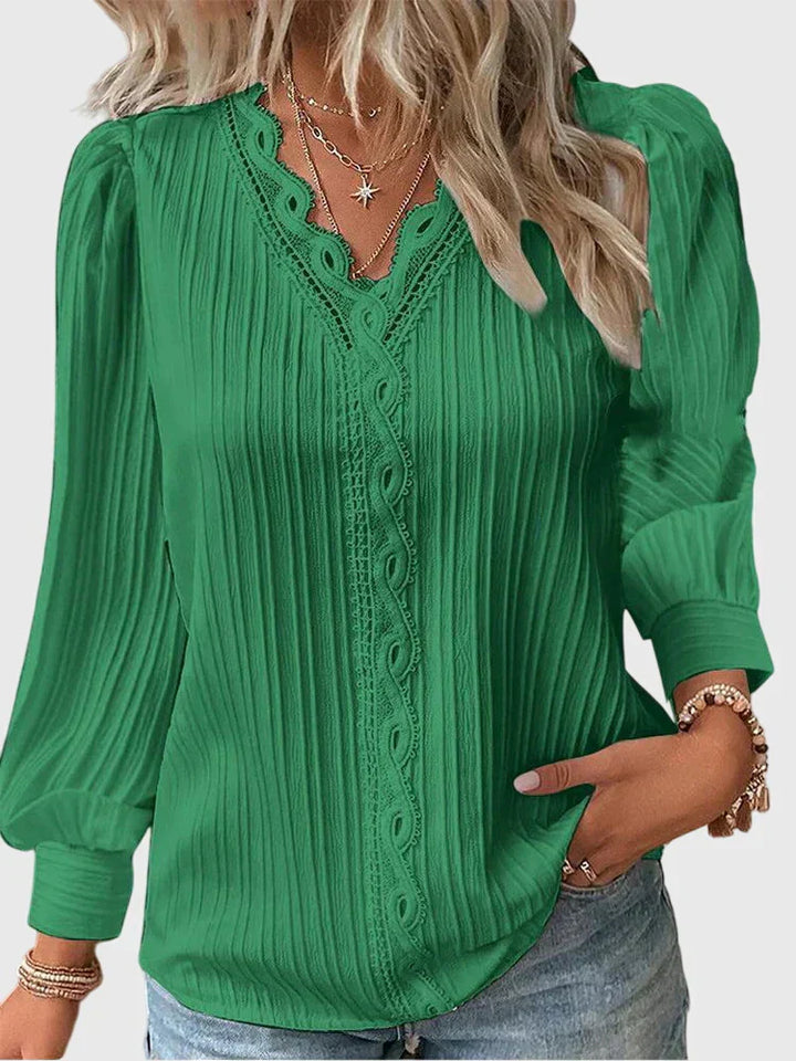 Andrea™ | Elegant Pulloverskjorta