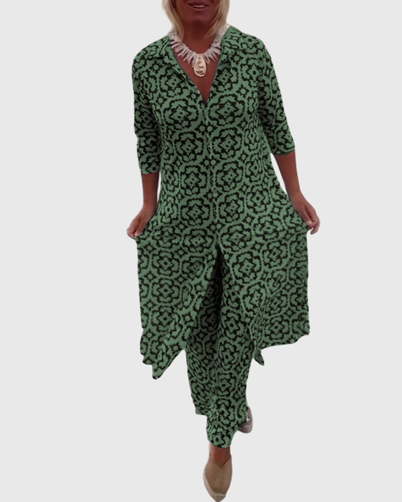 Gabriella™ | Elegant vintage 2-delat set