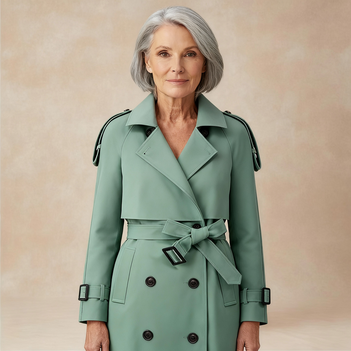 Adeline | Lång trenchcoat