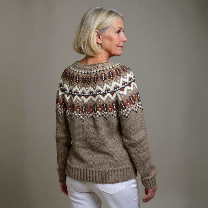Adeline | Vintage stickade kofta