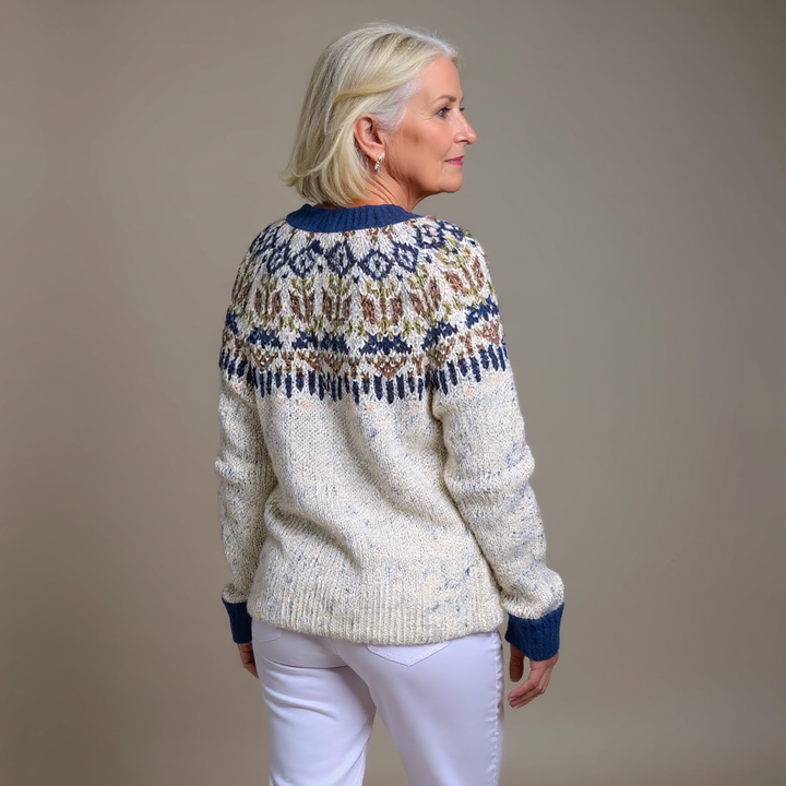 Hailey | Vintage stickade kofta