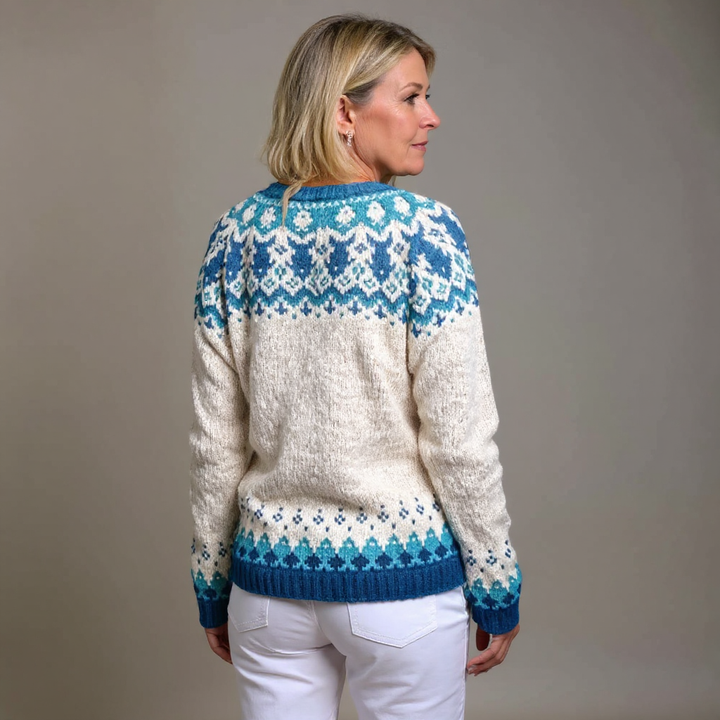 Eva | Vintage stickade kofta