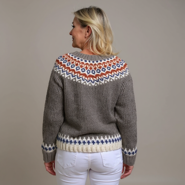 Gabriella | Vintage stickade kofta