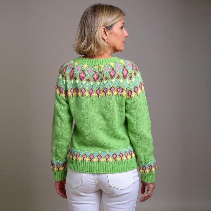 Rubie | Vintage stickade kofta
