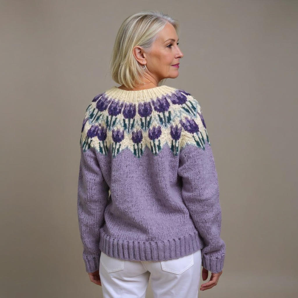 Josephine | Vintage stickade kofta