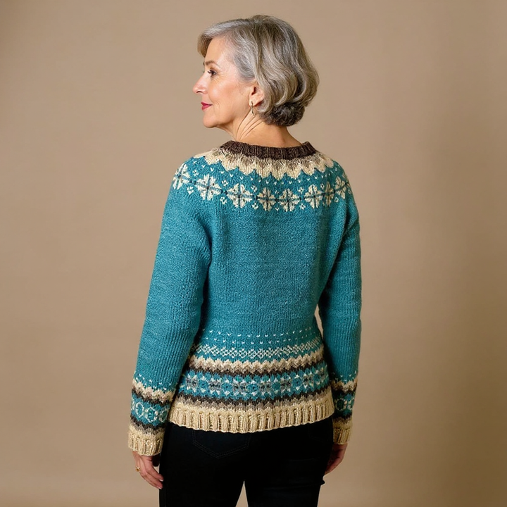 Cassandra | Vintage stickade kofta