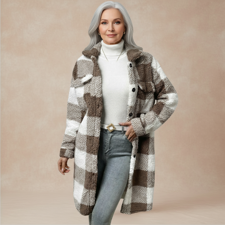 Emilia | Varm Fleece Överrock