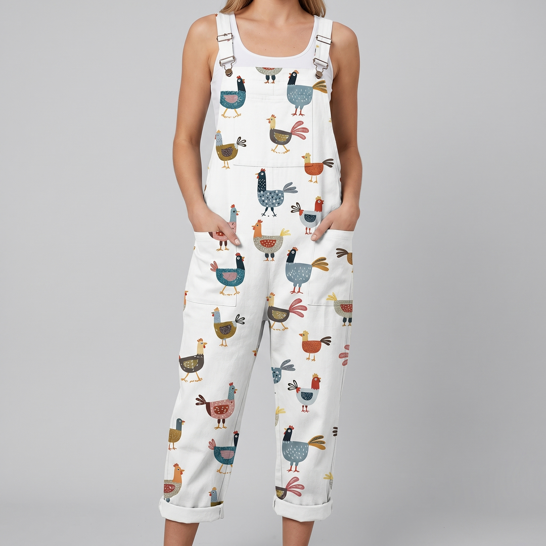 Henny™ | Illustrerad Höna Overall