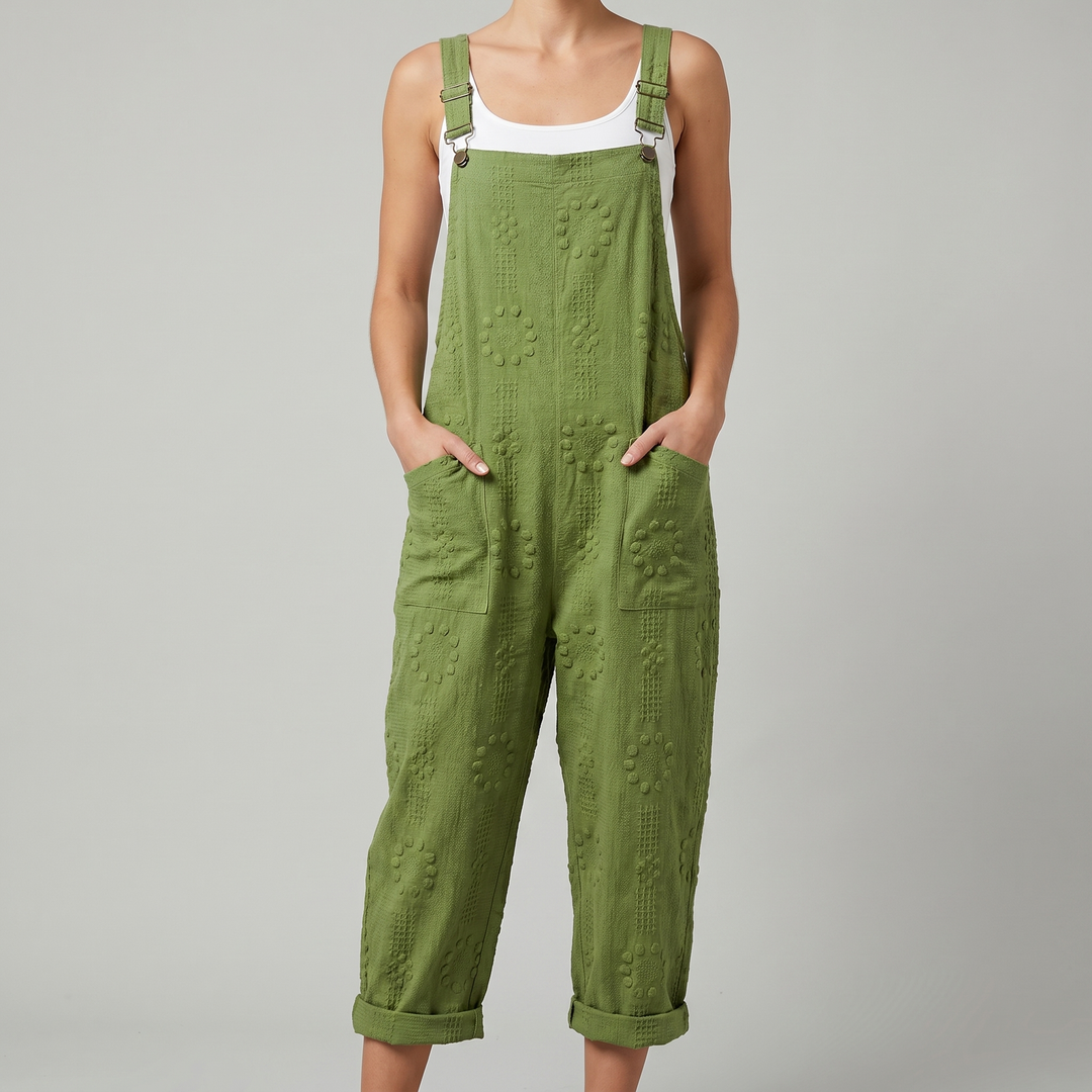 Clover™ | Ormbunke Broderi Overall
