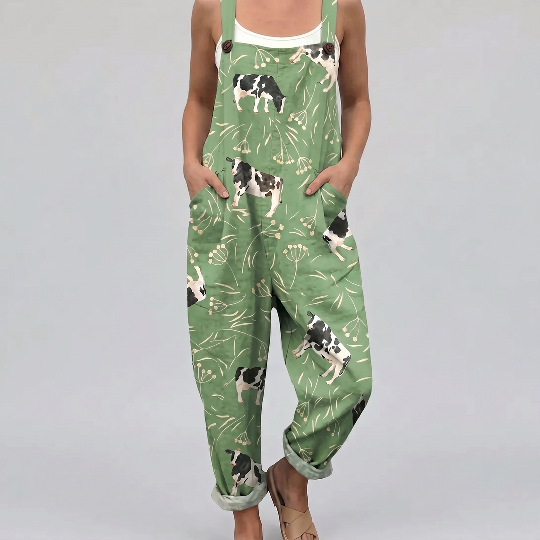 Dairy™ | Betande Ko Botanisk Overall