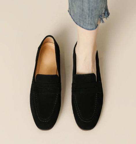 Bianca | Klassiska Vintage Ortopediska Loafers