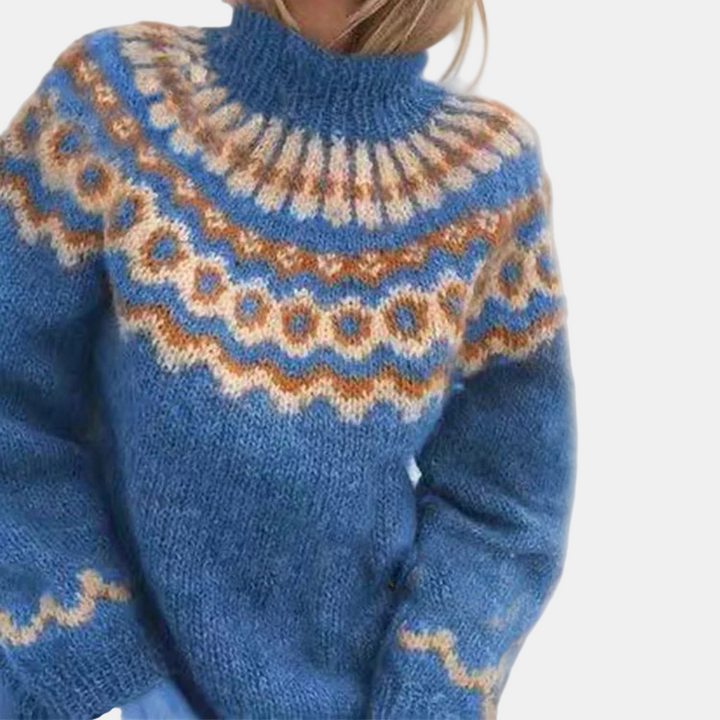 Coralie | Mysig Polokrage Tröja