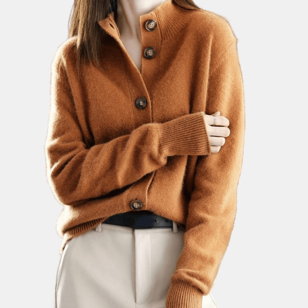 Fioranne | Lyxig Stickad Kofta