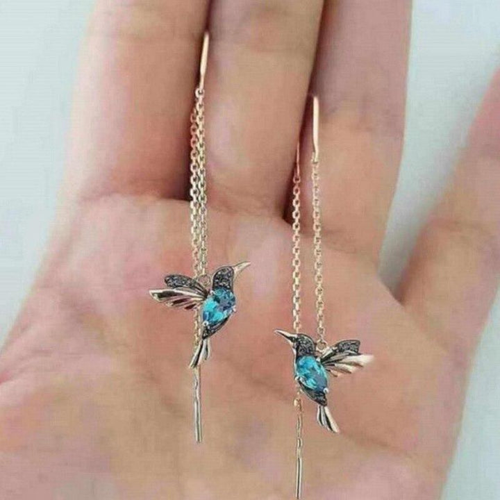 KATNISS | STYLIGA HUMMINGBIRD ÖRHÄNGEN