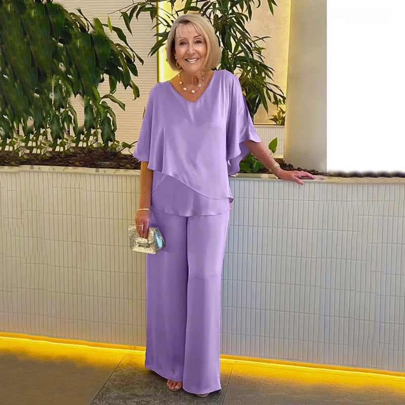 Selina | Elegant 2-delat set med flödande silhuett
