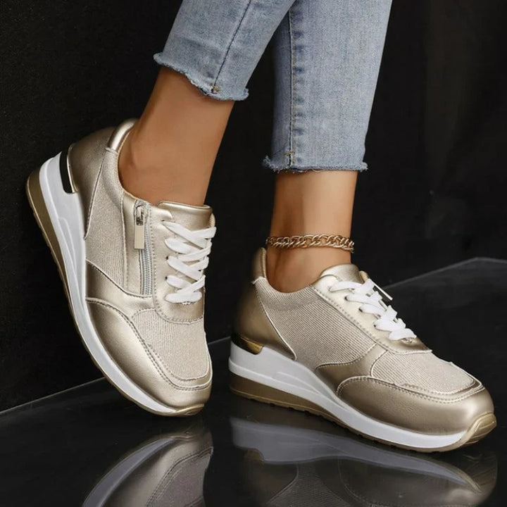 Anite™ – Nya ortopediska sneakers för kvinnor med snörning och sidodragkedja