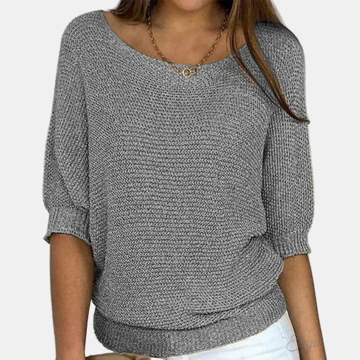 Harper | Chic Stilren Stickad Tröja